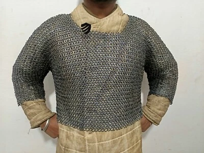 Chainmail Voider, 9 mm Titanium Flat Ring Rivet  Half Sleeve Chainmail Voider | - Image 1 of 4