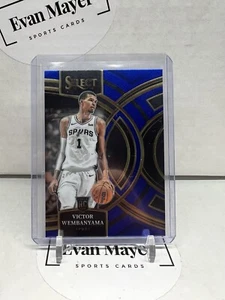 2023-24 Panini Select - Premier Level Blue #121 Victor Wembanyama (RC) - Picture 1 of 2