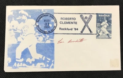 Sobre Firmado por Lew Burdette Primer Día AUTO B. Ruth Cachet MLB Braves 1956 ¡Era NL! Foto 1 de 2