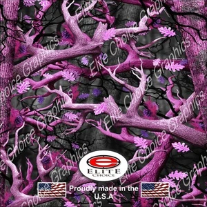 Obliteration Pink CAMO DECAL WRAP VINYL 52"x15" TRUCK PRINT REAL CAMOUFLAGE - Picture 1 of 4