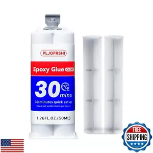 PLJOFRSHI Clear ab Epoxy Glue ,Multipurpose epoxy resin adhesive for repairin - Picture 1 of 5