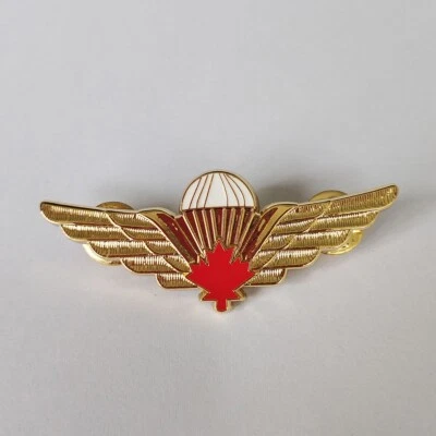 Canadian Paratroopers badge insignia Canada Canadian Jump Wings pin - Image 1 of 3