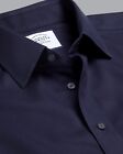 Charles Tyrwhitt - Shirt - Non-Iron - Navy - 15in - Great Condition - Medium