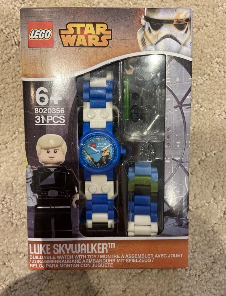 Lego Star Wars Watch Luke Skywalker Minifig 8020356 2015 New/Sealed Pristine Box - Image 1 of 1
