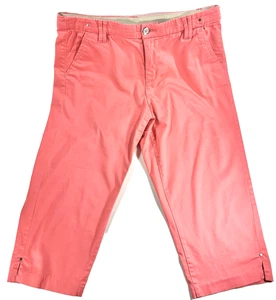 Pantalones para mujer Khakis & Co Capri rosa coral talla 12 - Imagen 1 de 10