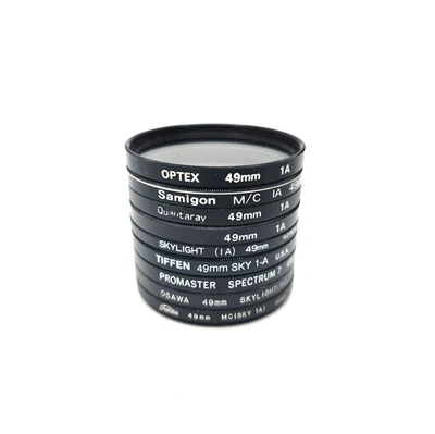Various Brands 49mm Skylight (1A) Camera Lens Filters - Image 1 of 3