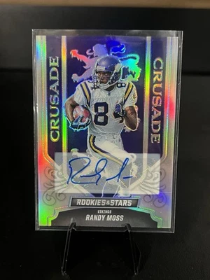 2023 Rookies & Stars Randy Moss Auto /25 Crusade, Vikings - Image 1 of 4