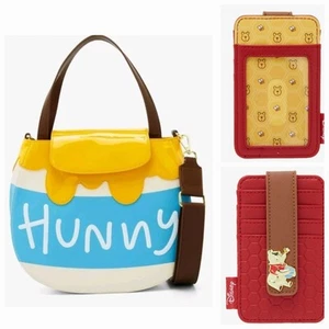 NEW Loungefly Disney Winnie the Pooh Honey Pot Crossbody Bag With CARDHOLDER! - Picture 1 of 10
