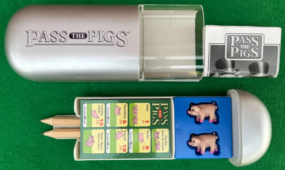 Pass The Pigs Dice Game - Winning Moves - 2018 - Family Fun Party Game - VGC!!! - Image 1 of 1