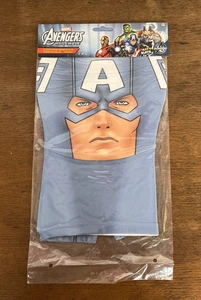 Marvel Avengers Captain America Partysuit Mask Costume Accessory Adult 14+ NEW - Picture 1 of 3