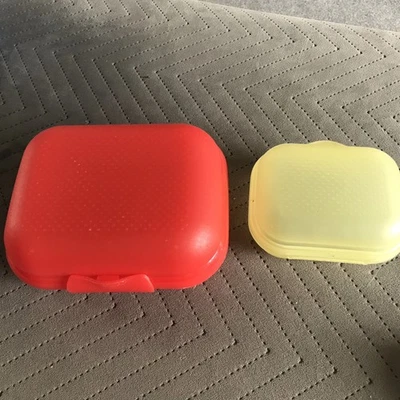 Tupperware Oyster Clam Food Storage Containers - Set of 2 - Image 1 of 3