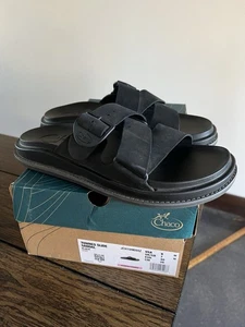Sandalias de cuero negras para mujer Chaco Townes Slide talla 9 - Imagen 1 de 10