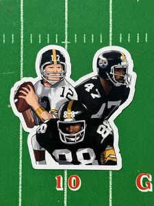 Collectible Football Retro #12,88 ,47 Gridiron Fan Sports Black Yellow Magnet - Picture 1 of 1