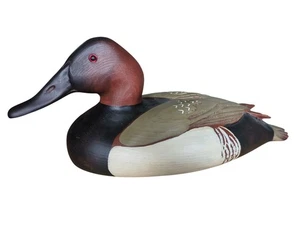DUCKS UNLIMITED ENCORE COLLECTION DRAKE CANVASBACK DECOY TABER SIGNED VERY NICE - Bild 1 von 9