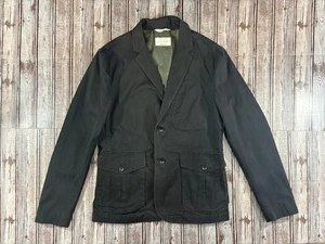 Blazer Abrigo Deportivo Rag and Bone Chore Sin Estructura Talla L Color Negro Nuevo sin Etiquetas - Imagen 1 de 7