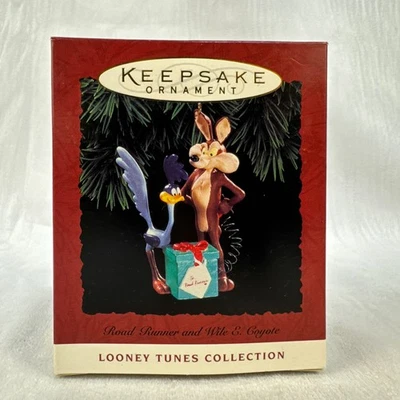 Hallmark “Road Runner and Wile E. Coyote” 1994 Ornament Vintage QX560-2 NIB - Image 1 of 2