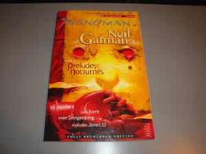 Sandman Volume 1 Preludi e Notturni Grafica Novel Commercio Paperback Neil Gaiman - Foto 1 di 10
