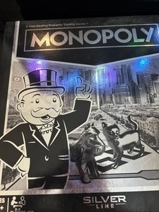 Monopoly Silver Line Exclusive Board Game. Limited Edition. Brand New . - Picture 1 of 2