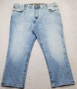 Pantalones de mezclilla Lee Performance Extreme Motion para hombre 44x28 azul calce recto pierna cónica - Imagen 1 de 10