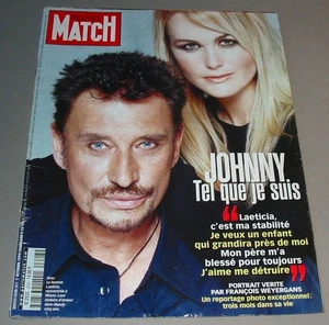 Johnny HALLYDAY - PARIS MATCH n° 2628  Octobre 1999 - Picture 1 of 8