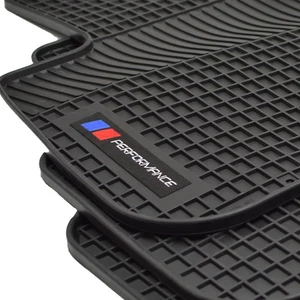 MP Logo Gummimatten Gummifußmatten passend für BMW X3 F25 ab Bj. 2010-2017 - Picture 1 of 7