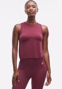 Peloton Women’s Seamless Muscle Tank in Red Grape - Size M/L - Picture 1 of 4