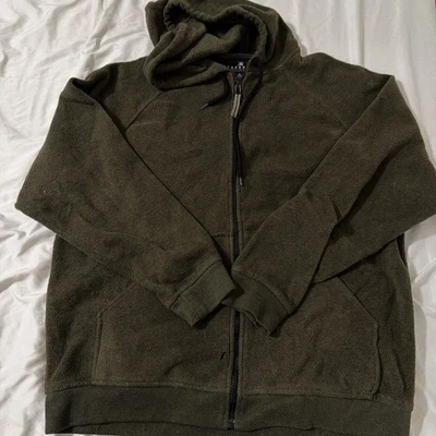 Chaqueta con capucha verde con cremallera Consensus Sportswear Foto 1 de 3