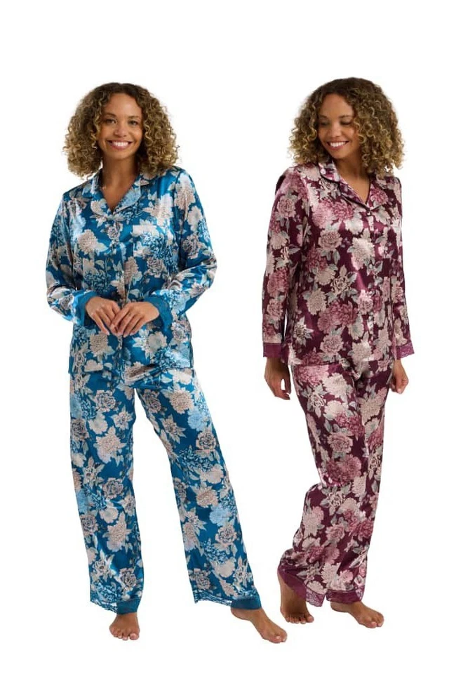 LYDIA SATIN PYJAMA - Image 1 of 3