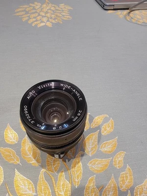 Lente gran angular Vivitar 28 mm, montura Nikkor. Foto 1 de 3