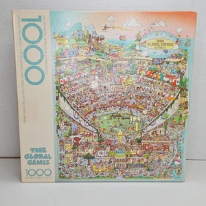 Puzzle Vintage Hallmark Springbok 1984 Giochi Globali Olimpiadi di Los Angeles 24x30 - Foto 1 di 7