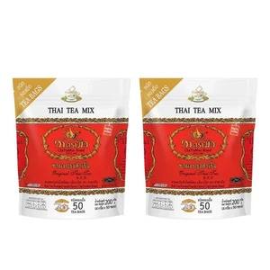 ChaTraMue Thai Tea Mix Original Authentic Thailand Milk Tea (200g) x 2 Packs - Picture 1 of 5