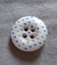 Antique Calico China Button.