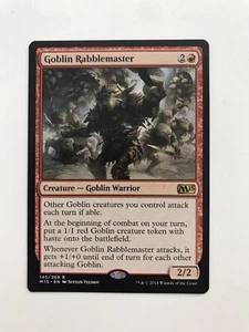 Goblin Rabblemaster MTG Magic the Gathering Card NM Near Mint M15 - Picture 1 of 1