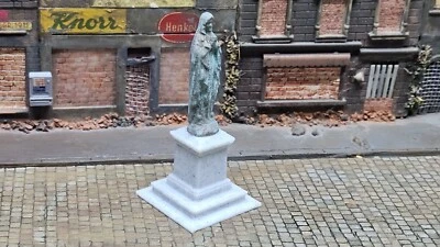 "Heilige Maria" Denkmal Bronze Kupfer Statue f. Stadt Diorama 1:45, 1:35, 1:32 - Bild 1 von 4