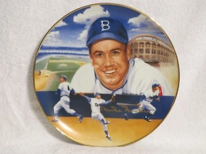 Placa de béisbol autografiada Sports Impressions 1987 edición dorada "Duke Snider" - Imagen 1 de 4