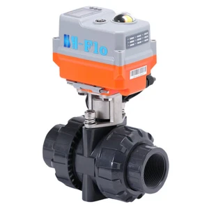 1/2" 3/4" 1" 2" 24VDC 0-10V Proportional Integral Control Electrical Ball Valve - Picture 1 of 8