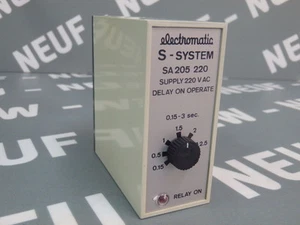 SA205220 - ELECTROMATIC - SA205-220 / Time delay relay 220VAC NEW - Picture 1 of 3