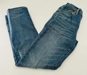 Gap 1969 Jeans Blue Denim Size 12 Slim Boys Button Up Adjustable Waist Medium - Picture 1 of 8