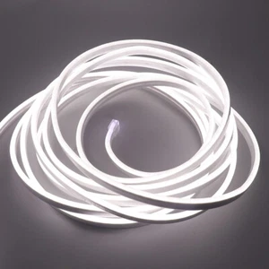 LED Strip Neon Flex Rope Light Waterproof DC 12V Flexible Outdoor Lighting 1m-5m - Picture 1 of 14