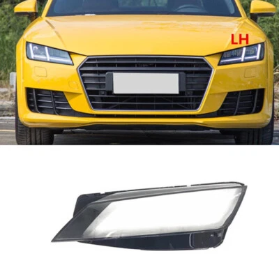 ✈Left Side Headlight Transparent Lens Shell Fit For Audi TT 2015-2019 - Image 1 of 4