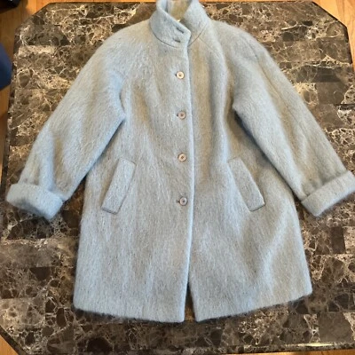 Appleseeds 12 Womens Mohair Wool Blend Alpaca Coat Jacket Lined HTF Discontinued - Image 1 of 4