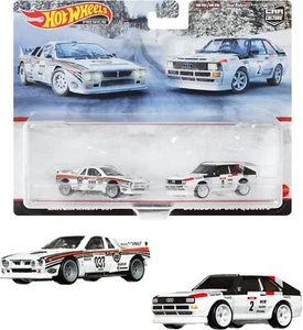 Hot Wheels Premium 2-Pack Lancia Rally 037 / 84 Audi Sport Quattro  - Picture 1 of 4