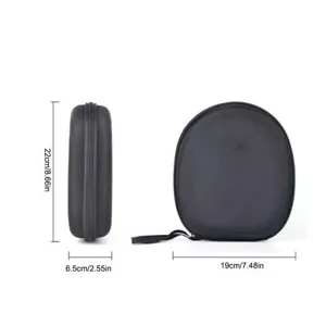 Kopfhörertasche für On Ear/Over Ear Headset, Ohrhörer Schutzhüllen 21x18x6 cm - Bild 1 von 7