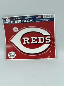 CINCINNATI REDS 3-MULTIUSE DECALS FAN PACK NEW WINCRAFT 😎⚾ - Picture 1 of 1