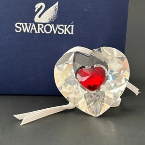 2004 Swarovski Crystal Heart Annual Ornament Valentines Love Romance Christmas - Picture 1 of 7
