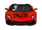 45x32cm Death NYC Ltd Ed LARGE Signed Graffiti Pop Art Print "DEATHM1253"