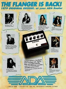 Bettencourt / Travers / Skolnick / Zaza / Zummo - ADA Flanger - 1996 Print Ad - Picture 1 of 1