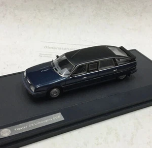 Matrix Resin Model Car 1/43 Citroen TISSIER CX Limousine DDR blue - Picture 1 of 5