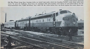 Barras transversales de acero para helados en locomotoras para Canadian Pacific extracto de cargador de colección - Imagen 1 de 1