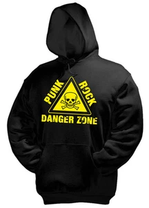 PUNK ROCK DANGER ZONE Black Kapuzenpullover - Bild 1 von 1